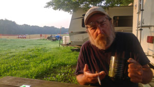 Ed in casual conversation, at Pennsic