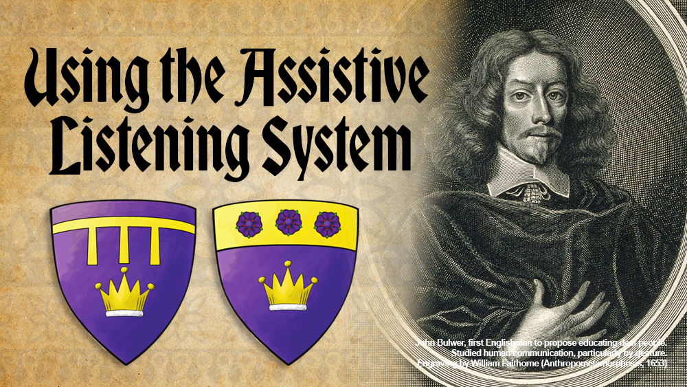 Using the Assistive Listening System
