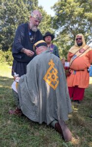 Master Godric is made a Companion of the Mark