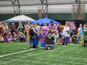 Doyen Richard Crowe is crowned Heir to the East Kingdom